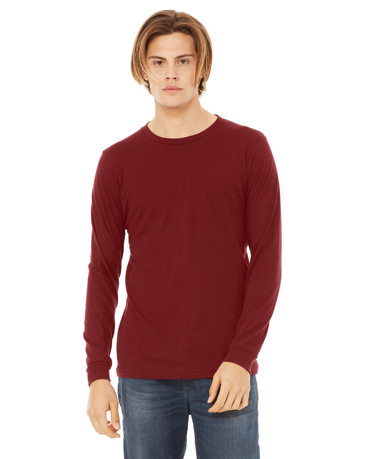 3501-Bella + Canvas Unisex Jersey Long-Sleeve T-Shirt