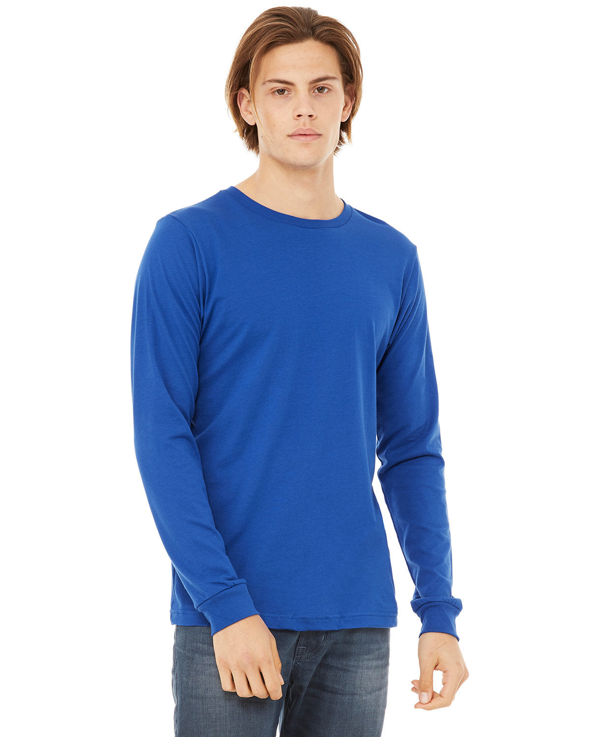 3501-Bella + Canvas Unisex Jersey Long-Sleeve T-Shirt