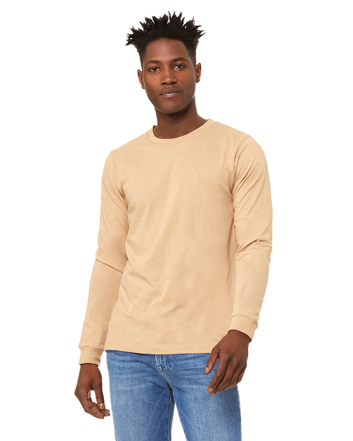 3501-Bella + Canvas Unisex Jersey Long-Sleeve T-Shirt