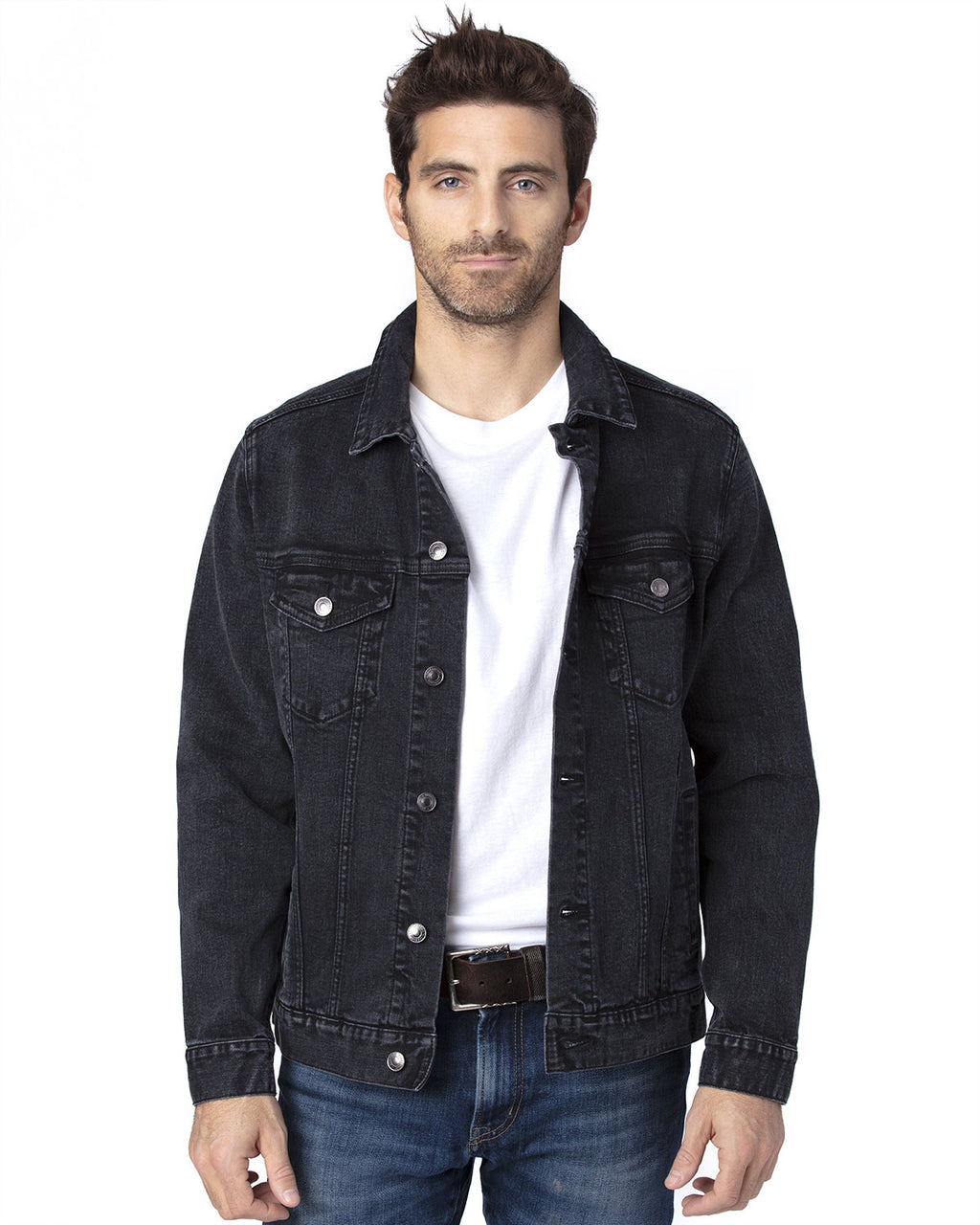 370J-Threadfast Apparel Unisex Denim Jacket